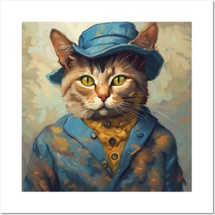 Cat Van Gogh Posters and Art